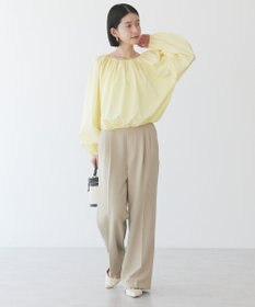 AMERICAN HOLIC イージーケアオフショルダーギャザーブラウス