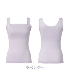 BRADELIS New York 【BRADELIS NewYork peace】綿混楽々dailyブラキャミ23  サラッと快適な補正ブラキャミ シェイパー