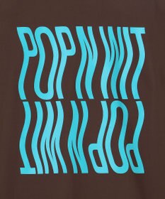 PW CIRCULUS 【裏起毛であたたか】【MEN】WAVY LOGO  裏起毛ロングスリーブモックネックT ゴルフ