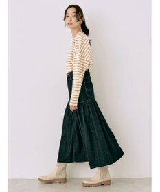 earth music&ecology Ｌｅｅ×ｅ．ｍ．ａ．ｅ．デニムフリルスカート