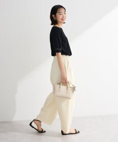 Green Parks 袖シアーニットプルオーバー