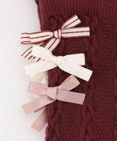 ANY KIDS ハイソックス（ケーブルリボン）