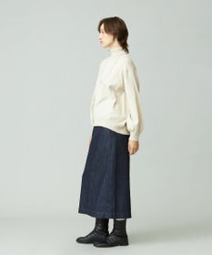 J.PRESS YORK STREET 【WOMEN】ANTI PILLING WOOL ロールネックニット