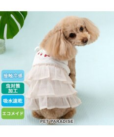 PET PARADISE ペットパラダイス エコメッシュ キャミソール 《苺刺繍》 小型犬