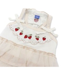 PET PARADISE ペットパラダイス エコメッシュ キャミソール 《苺刺繍》 小型犬