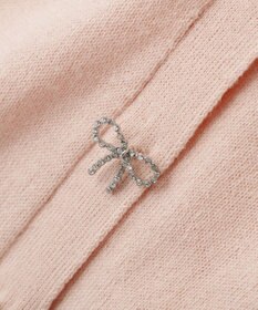 Maison de FLEUR ビジューリボンカーディガン