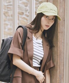 earth music&ecology 【UVカット】アソートロゴCAP