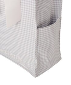 Maison de FLEUR ギンガムリボンスクエアトートバッグ