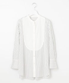 自由区 【洗える】ストレッチシャーティング ブザムシャツ