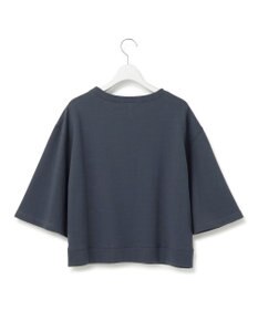 23区 S 【洗える】ライトコットンテリー ワイドスリーブ ロゴ カットソー