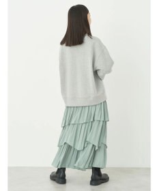 earth music&ecology ランダムティアードスカート