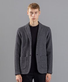JOSEPH HOMME ストロータックステッチ　ニットジャケット