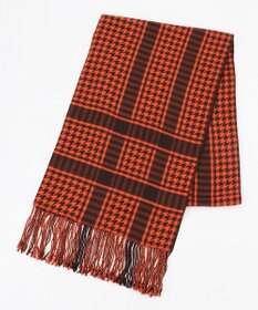 ICB コンビネーションチェックカシミヤ ストール