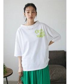 CRAFT STANDARD BOUTIQUE シルケット天竺　ロゴＰＴボトルネックＰＯ　５／Ｓ