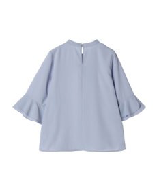 earth music&ecology ラッフル７分袖ブラウス