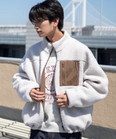 WEGO リバーシブルボアブルゾン