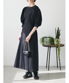 Green Parks AnriettMusee バックカットワークワンピース