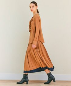 BEIGE， 【WEB限定】MAKALU / フリルブラウス