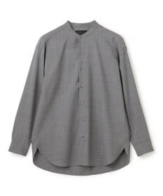 JOSEPH HOMME 【HIGH GRADE LINE】テックウールポプリン    バンドカラーシャツ