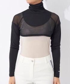FILA GOLF／marie claire 【Marie claire sports】メッシュ切替ハイネックボレロ丈アンダーシャツ