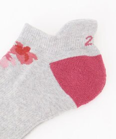 23区GOLF 【WOMEN】花モチーフアンクルソックス
