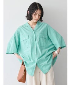 AMERICAN HOLIC 接触冷感＋ＵＶカットＷポケットＢＩＧシャツチュニック