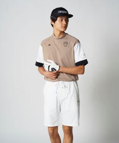 FILA GOLF／marie claire 【Kappa】半袖モックネックシャツ