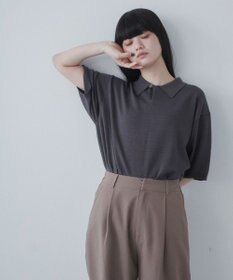 WEGO 【ユニセックス着用ITEM】スキッパーニットポロ