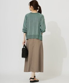 ANY SIS 【洗える】ラメ カーディガン