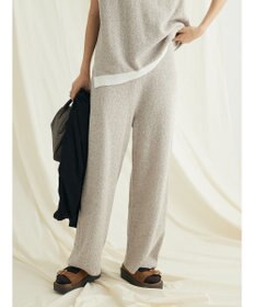CRAFT STANDARD BOUTIQUE リンクス編みニットパンツ