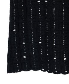 JOSEPH 【洗える】フラグメントストライプ　モックネックニット