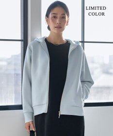 ICB 【WEB限定カラーあり】ソフトダンボール ジップアップ フーディ サックスグレー［WEB限定］