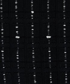 JOSEPH 【洗える】フラグメントストライプ　モックネックニット