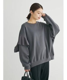 Green Parks ・ＳＵＧＡＲ　ＳＰＯＯＮ　ラッフルショルダースウェット