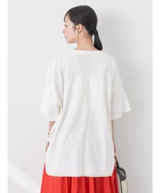 earth music&ecology 配色ステッチチュニックＴ