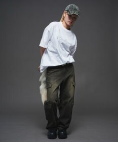 WEGO 【ユニセックス着用ITEM】ラインストーングラフィックT（SS）