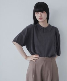 WEGO 【ユニセックス着用ITEM】スキッパーニットポロ