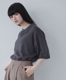 WEGO 【ユニセックス着用ITEM】スキッパーニットポロ