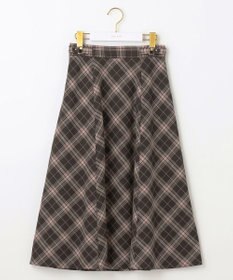 ANY SIS 【洗える】ベルトポイントフレア スカート