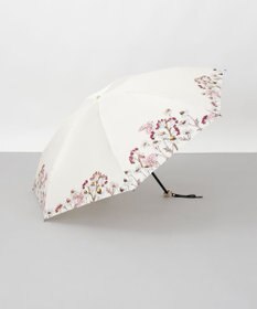 AURORA 【 JILL STUART（ジル スチュアート）】ボタニカルプリント雨傘（折りたたみ傘）
