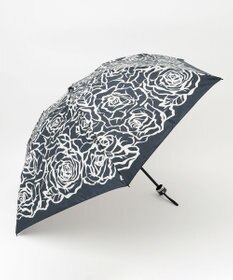 MOONBAT 【雨傘】ミラ・ショーン (mila schon) 薔薇 ナイロンサテン 折りたたみ傘