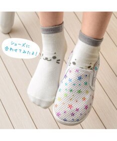 Mother garden しろたん スニーカー丈ソックス 2足セット 《顔ぼん・いっぱいいるよ》 13～16cm/17～20cm