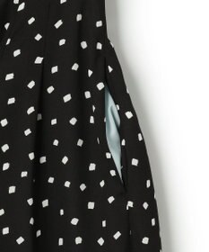 TOCCA 【八木アリサさん着用】【消臭】PROMISE RIBBON ROSETTE ドット柄ドレス