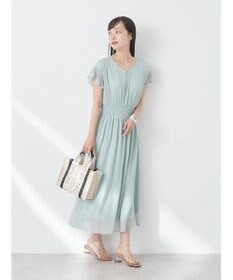 earth music&ecology シャーリングワンピース