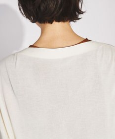 GRACE CONTINENTAL ショートルーズニットカーディガン