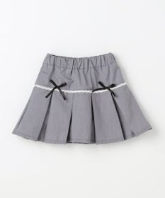 ANY KIDS 【洗濯機可能】プリーツ ミニスカパン