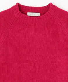 ANY 【6色展開】ラムウールラグランスリーブニット