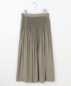 自由区 【セットアップ対応】ライトサテンプリーツ スカート