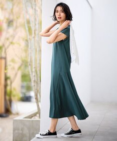 ANY L メッシュパターンニットカーディガン