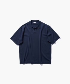 ATON FINE ICE COTTON | スキッパーポロセーター - UNISEX